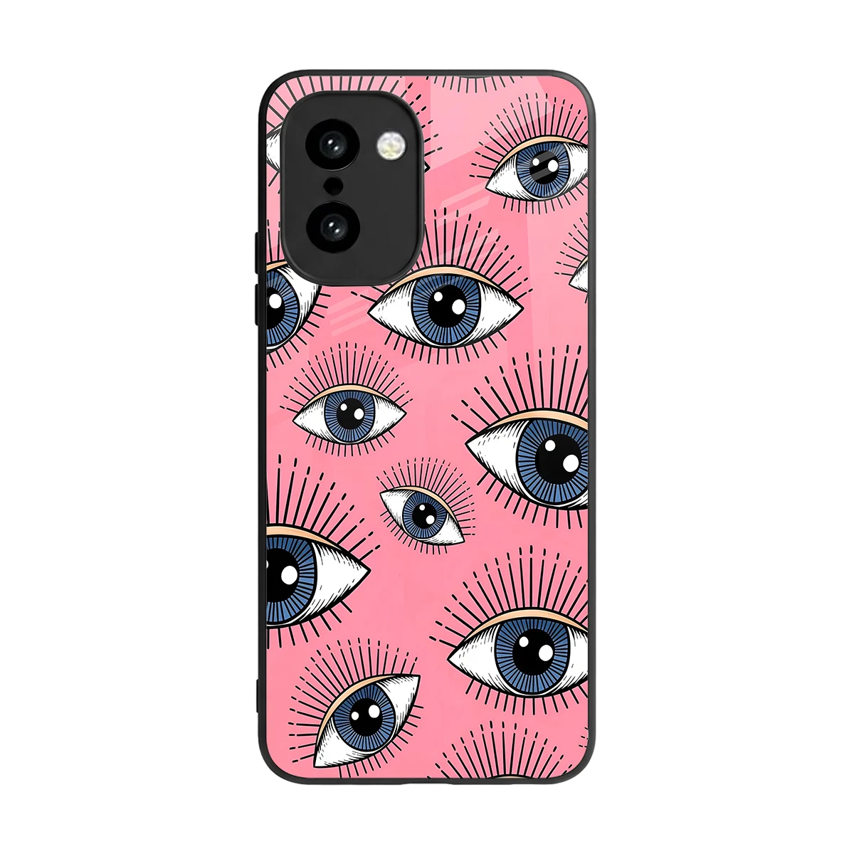 Watchful Soul back phone cover | glass case for oneplus 15r