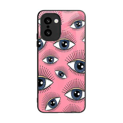 Watchful Soul back phone cover | glass case for oneplus 15r