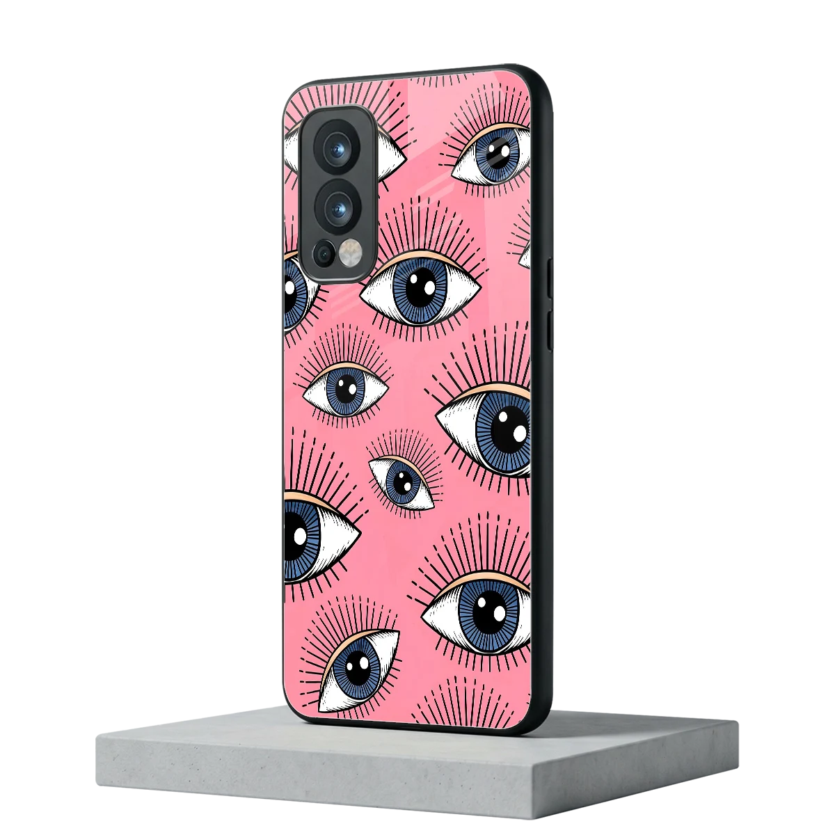 Watchful Soul oneplus nord 2 mobile cover | shockproof glass phone case
