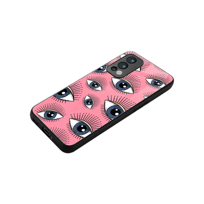 Watchful Soul stylish phone case for oneplus nord 2 | glossy glass and slim fit