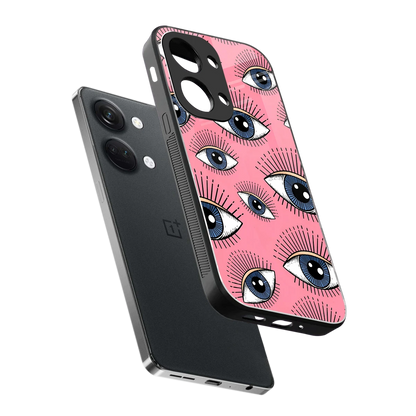 Watchful Soul sleek oneplus nord 3 cover with tempered glass back and TPU edges