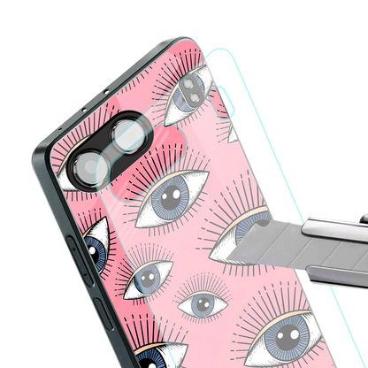 Watchful Soul stylish phone case for oneplus nord 4 | glossy glass and slim fit