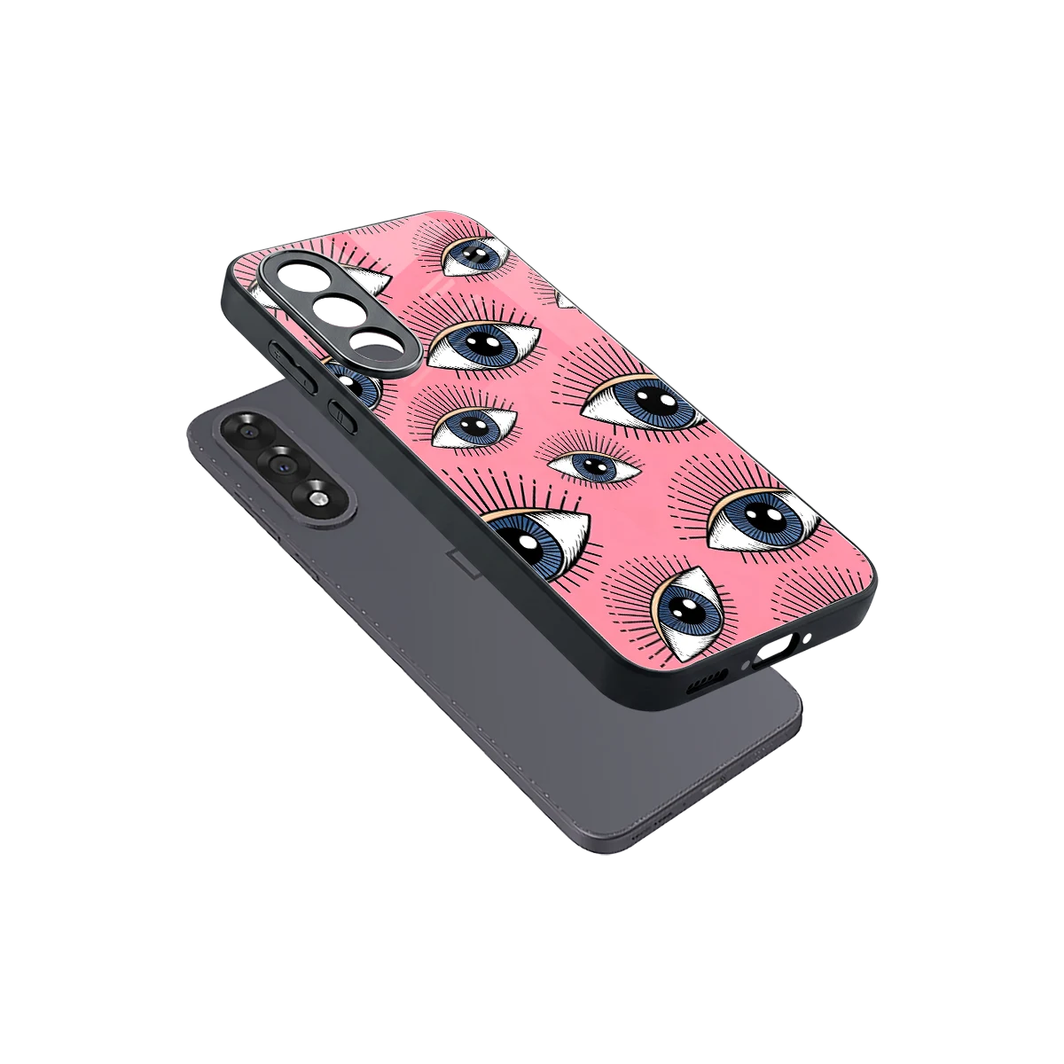 Watchful Soul sleek oneplus nord 5 cover with tempered glass back and TPU edges