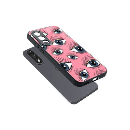 Watchful Soul sleek oneplus nord 5 cover with tempered glass back and TPU edges