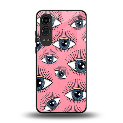 Watchful Soul back phone cover | glass case for oneplus nord ce 4 lite