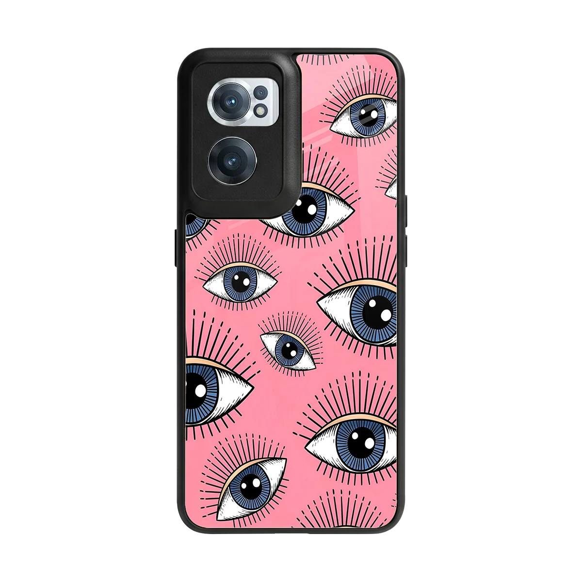 Watchful Soul back phone cover | glass case for oneplus nord ce 2