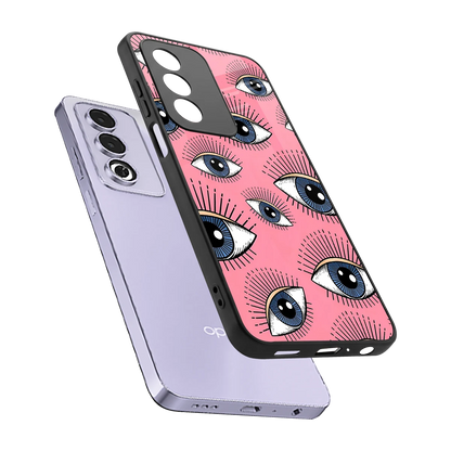 Watchful Soul sleek oppo a3 pro cover with tempered glass back and TPU edges