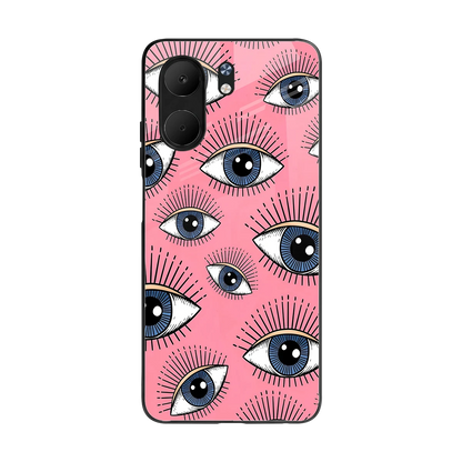 Watchful Soul back phone cover | glass case for oppo a5x 5g