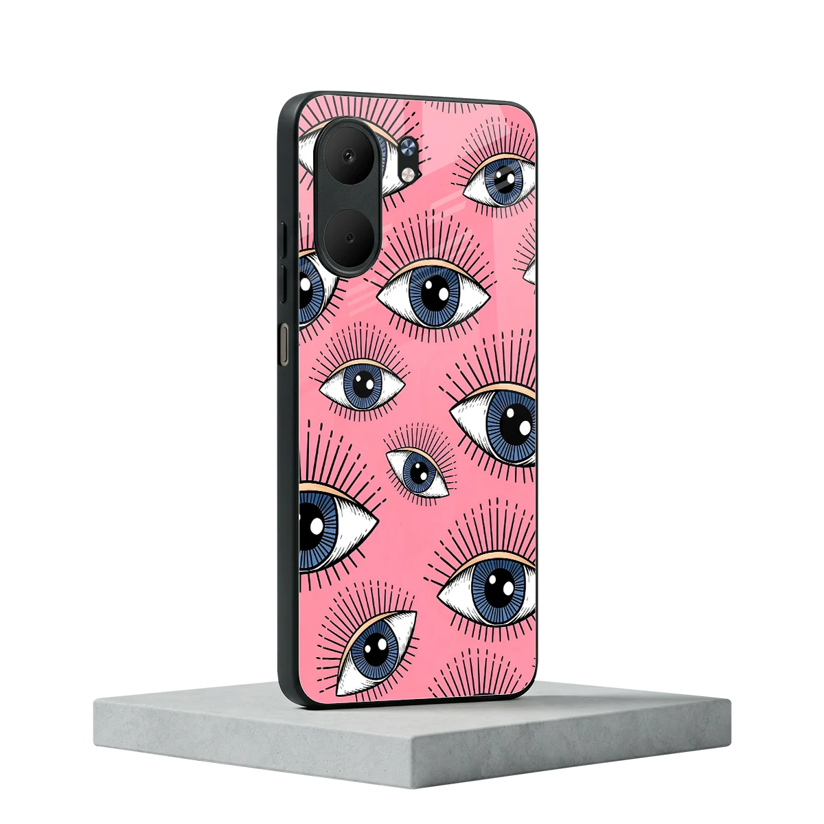 Watchful Soul oppo a5x 5g mobile cover | shockproof glass phone case