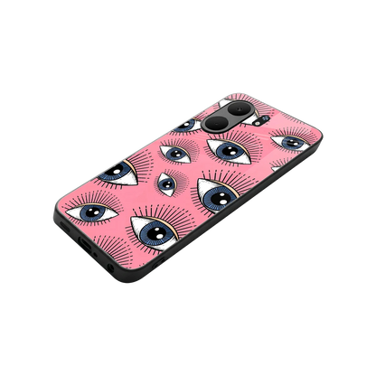 Watchful Soul stylish phone case for oppo a5x 5g | glossy glass and slim fit
