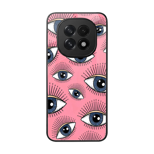 Watchful Soul back phone cover | glass case for oppo f29 5g