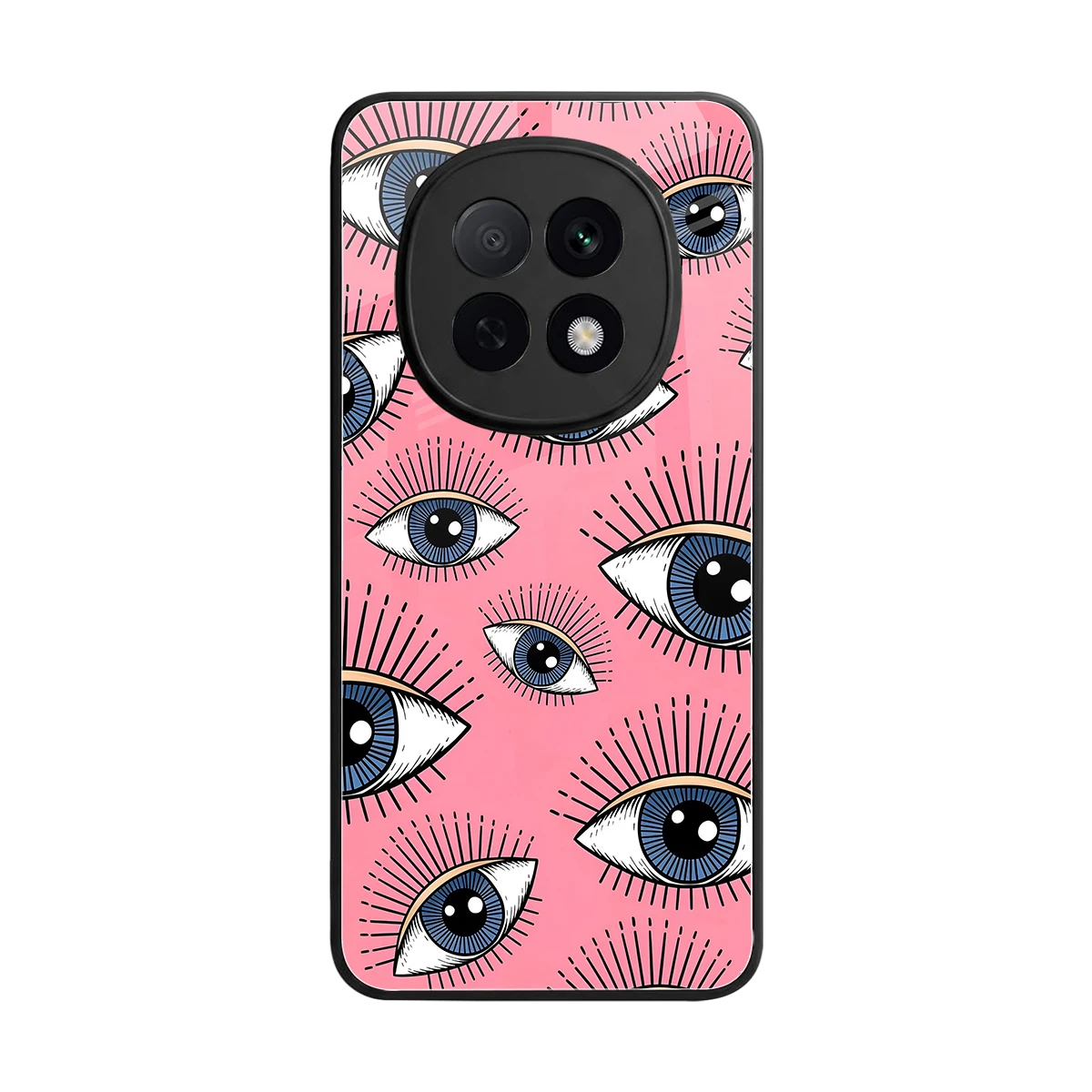 Watchful Soul back phone cover | glass case for oppo f29 pro 5g