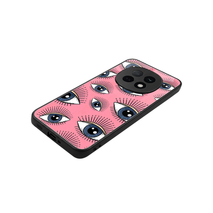 Watchful Soul stylish phone case for oppo f29 pro 5g | glossy glass and slim fit