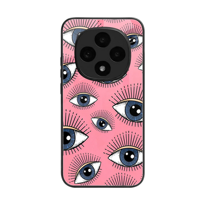Watchful Soul back phone cover | glass case for oppo f31 pro 5g