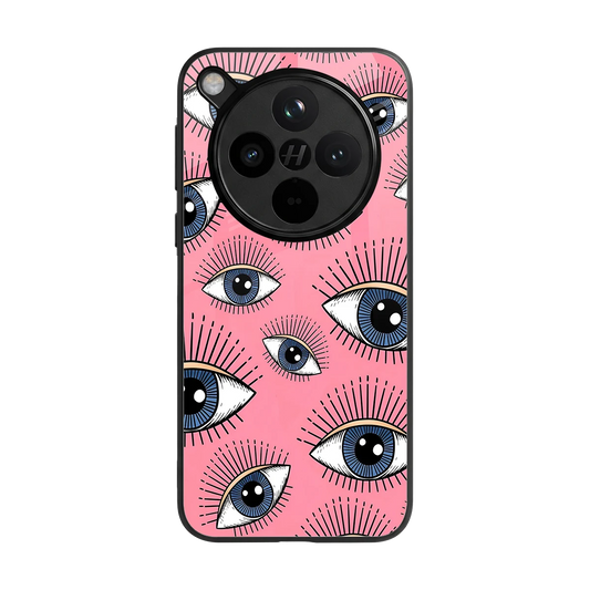 Watchful Soul back phone cover | glass case for oppo find x8