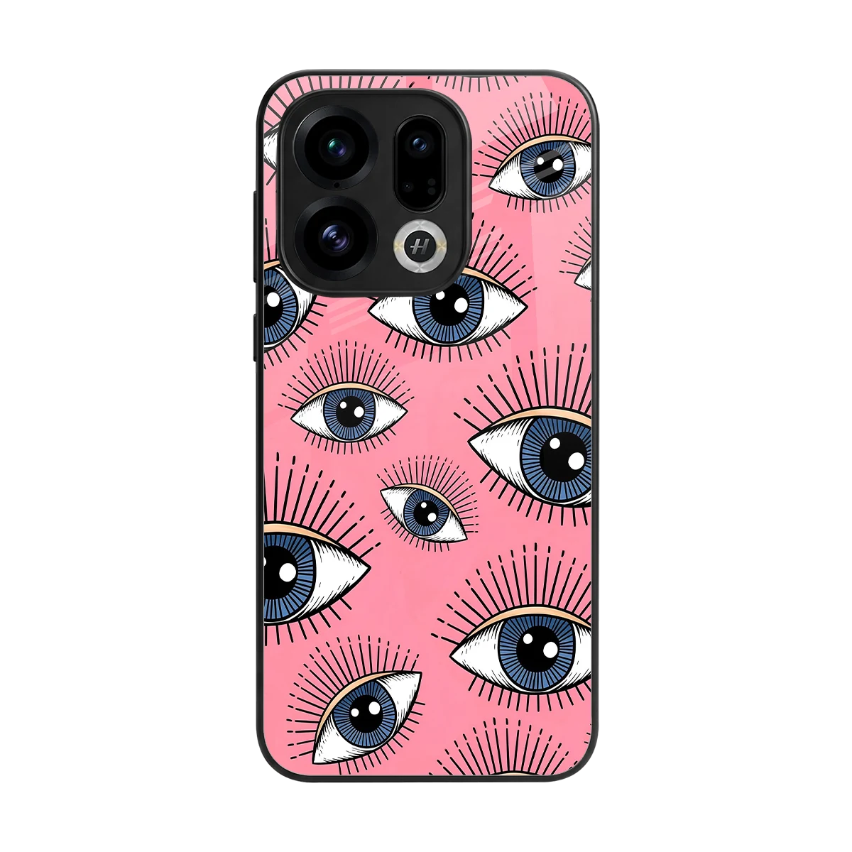Watchful Soul back phone cover | glass case for oppo find x9