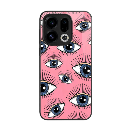 Watchful Soul back phone cover | glass case for oppo find x9