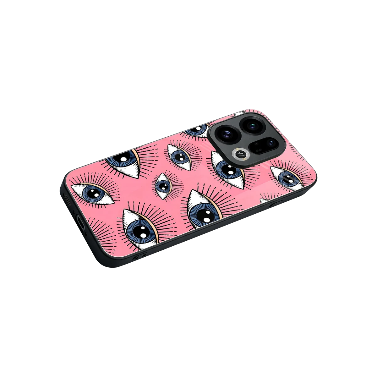 Watchful Soul stylish phone case for oppo find x9 | glossy glass and slim fit
