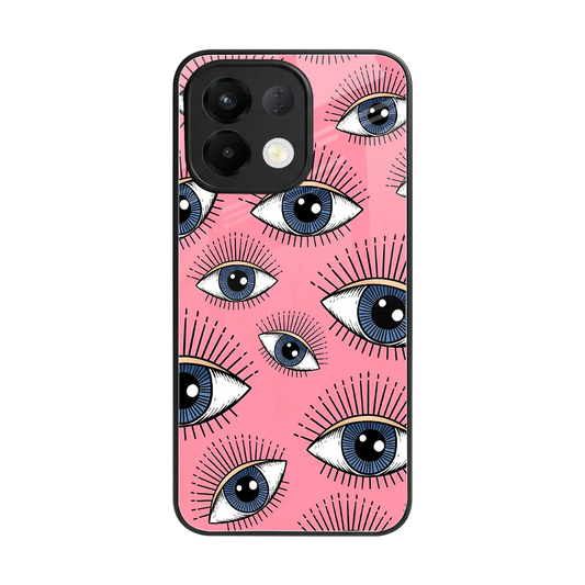 Watchful Soul back phone cover | glass case for oppo k13 5g