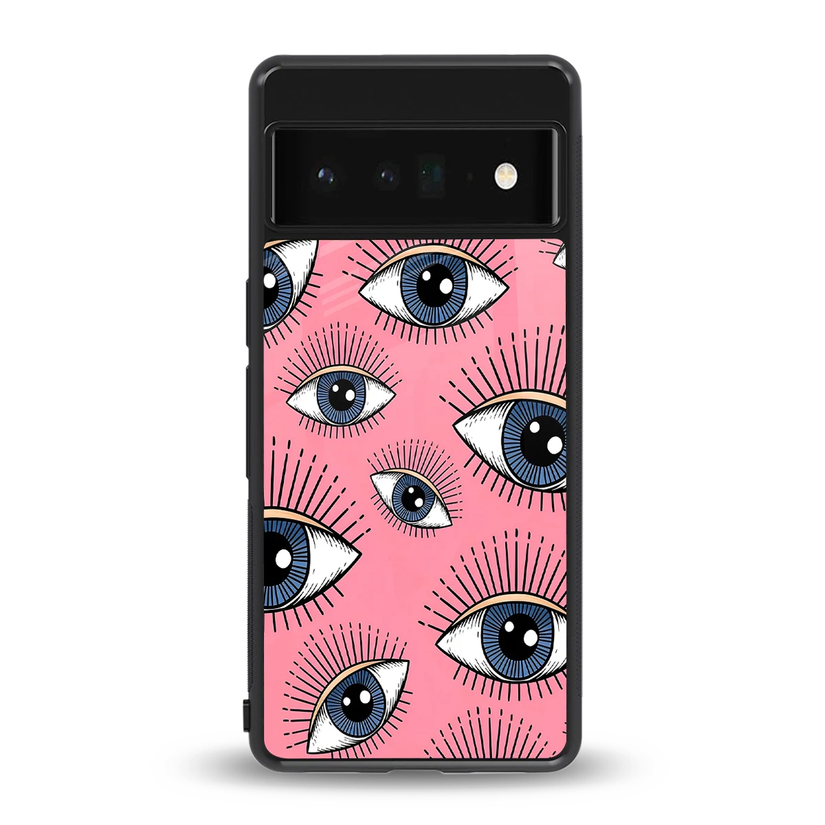 Watchful Soul back phone cover | glass case for google pixel 6 pro