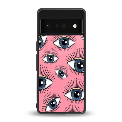 Watchful Soul back phone cover | glass case for google pixel 6 pro