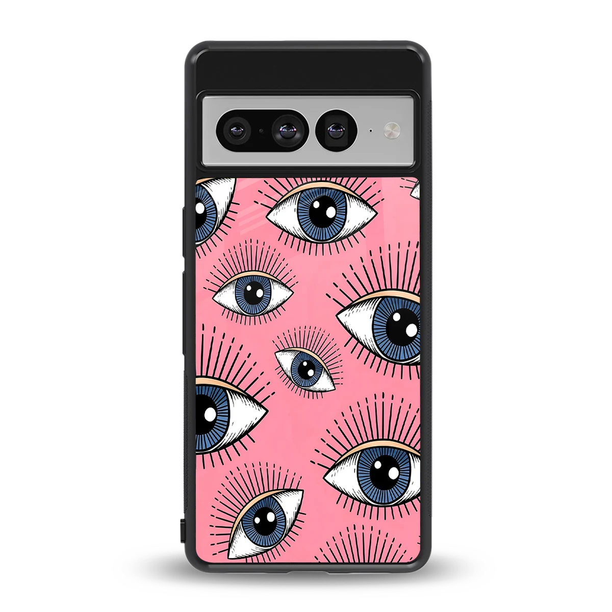 Watchful Soul back phone cover | glass case for google pixel 7 pro