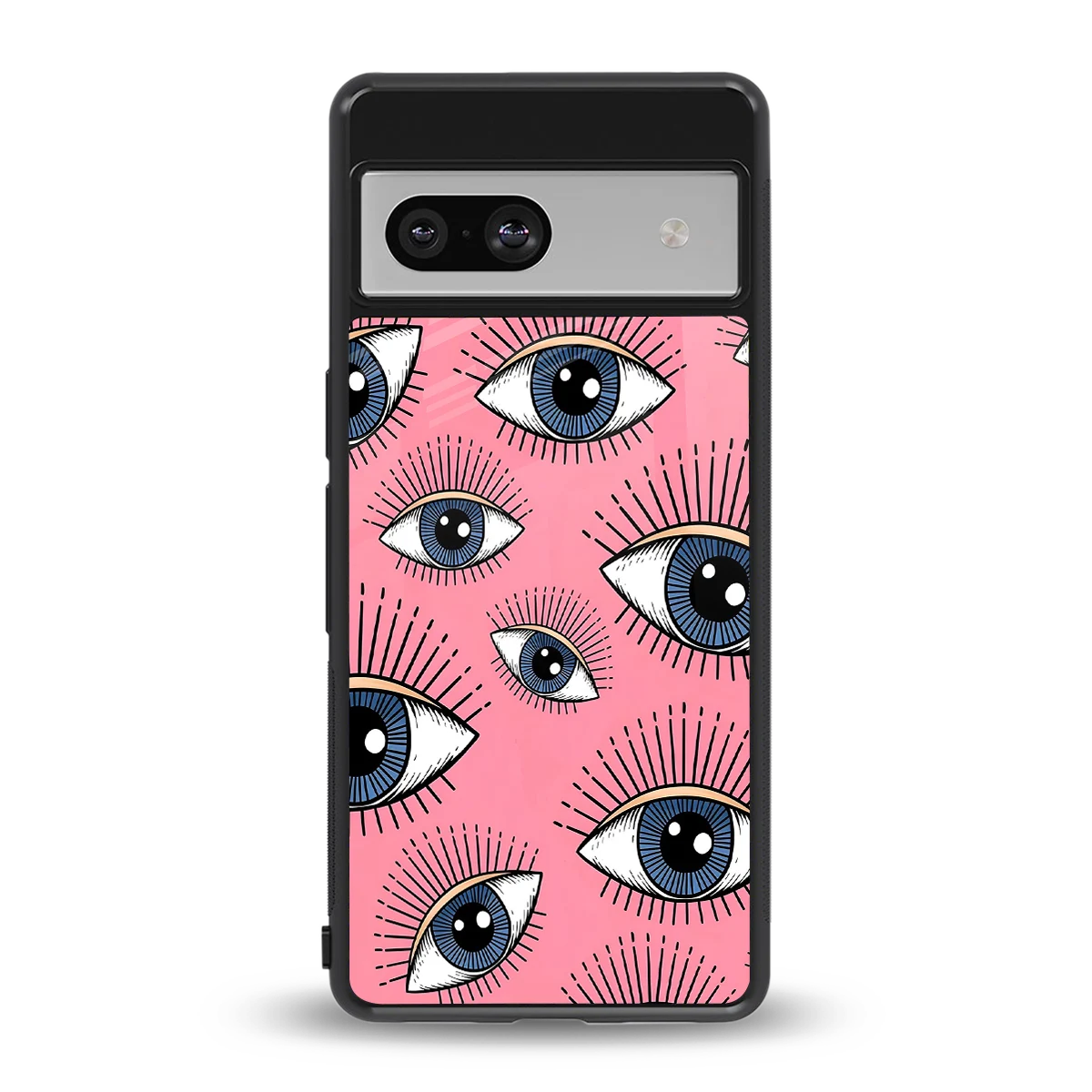 Watchful Soul back phone cover | glass case for google pixel 7