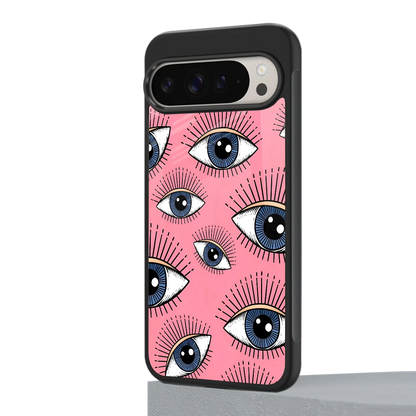 Watchful Soul google pixel 9 pro mobile cover | shockproof glass phone case