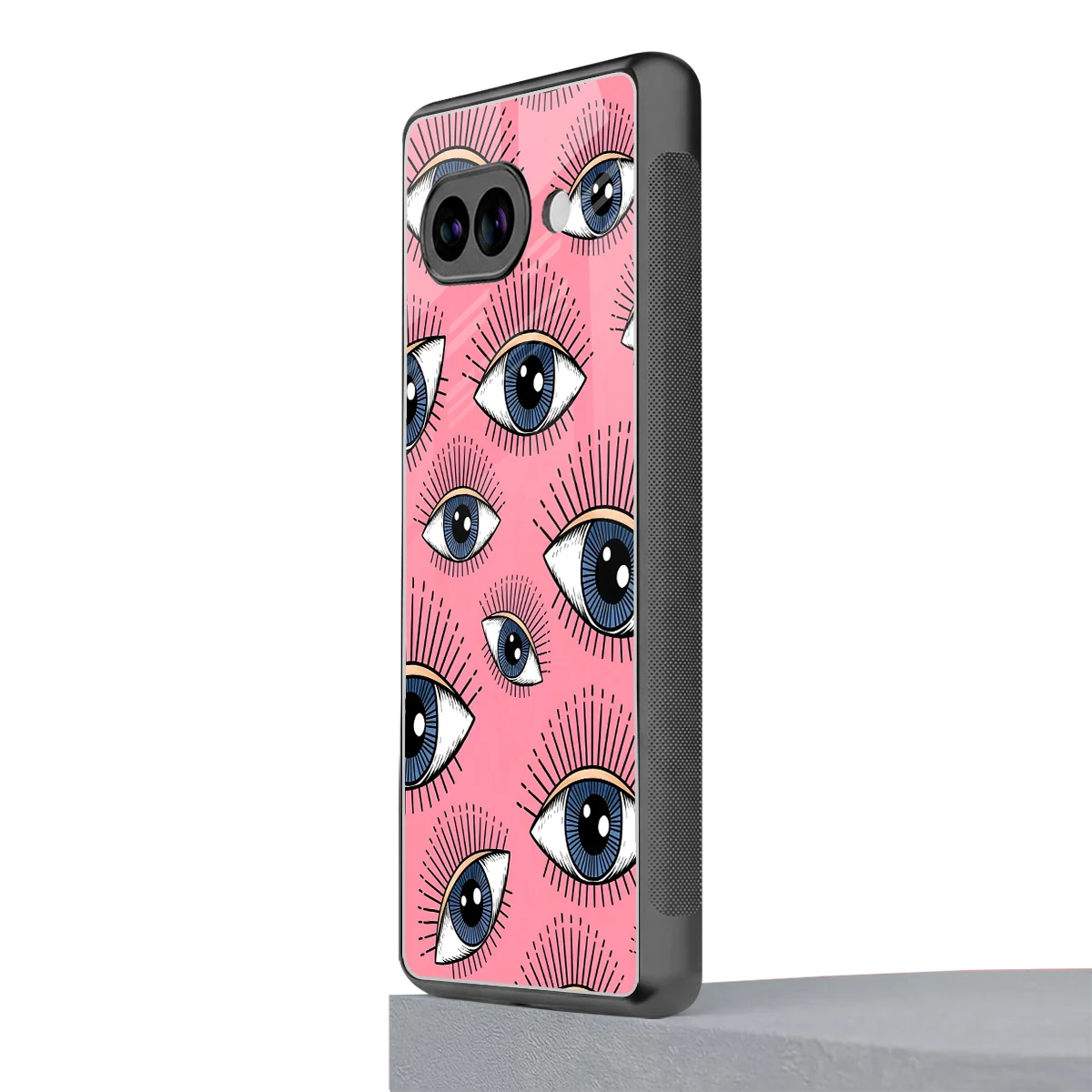 Watchful Soul google pixel 9a mobile cover | shockproof glass phone case