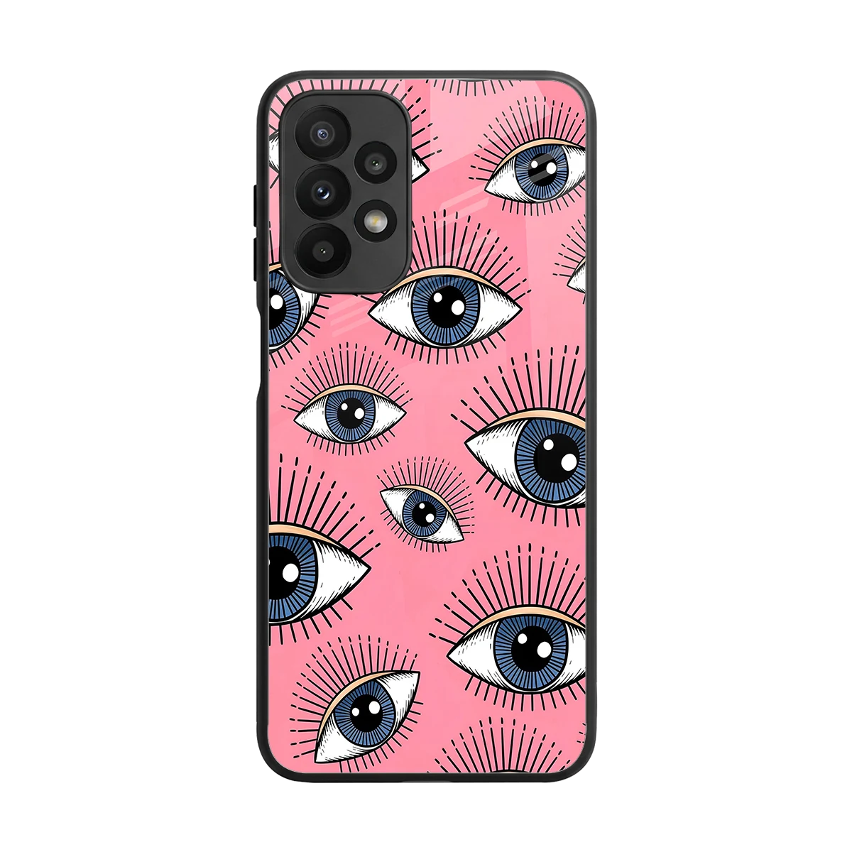 Watchful Soul back phone cover | glass case for samsung galaxy a23