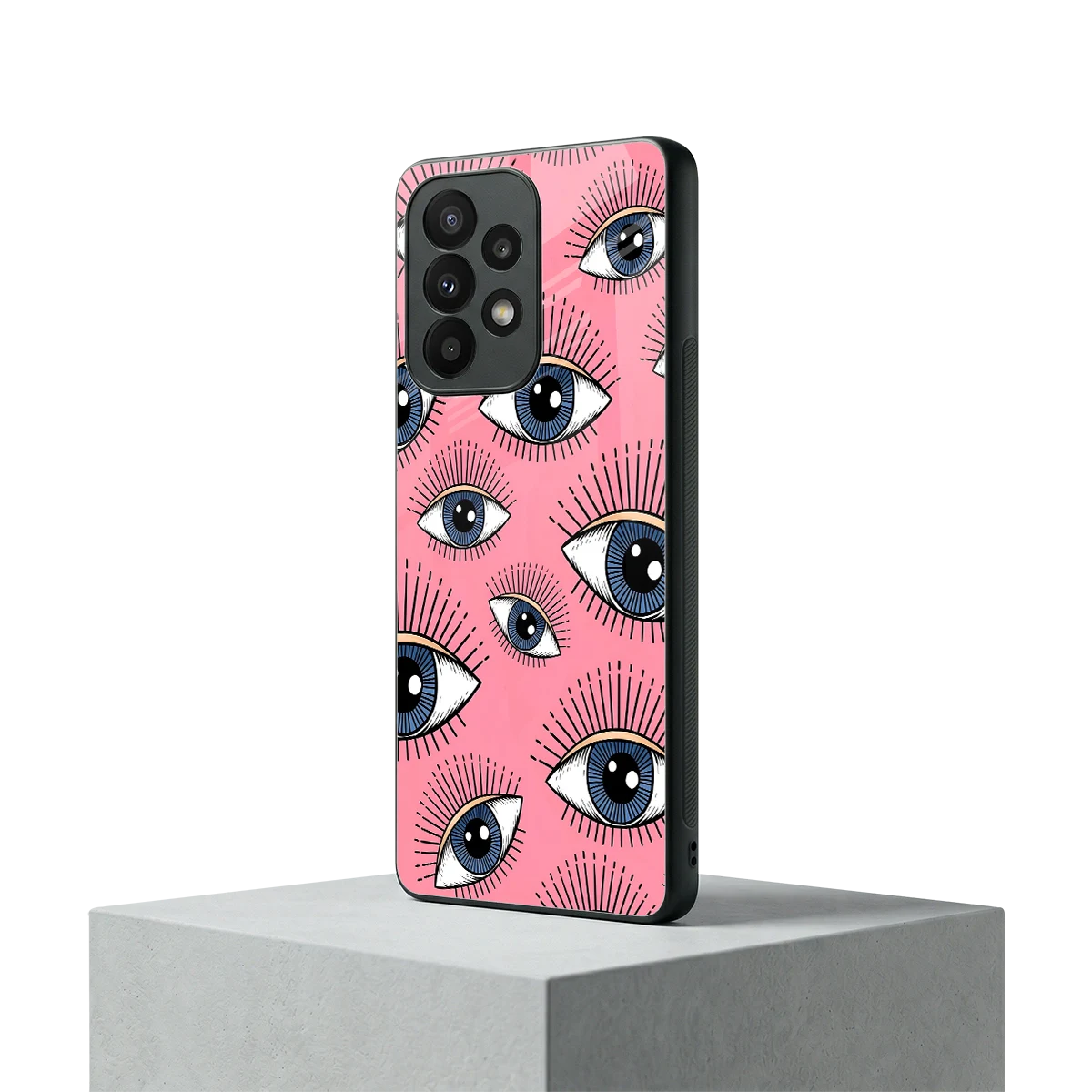 Watchful Soul samsung galaxy a23 mobile cover | shockproof glass phone case