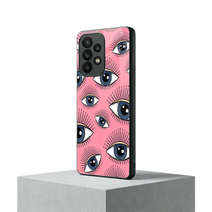 Watchful Soul samsung galaxy a23 mobile cover | shockproof glass phone case