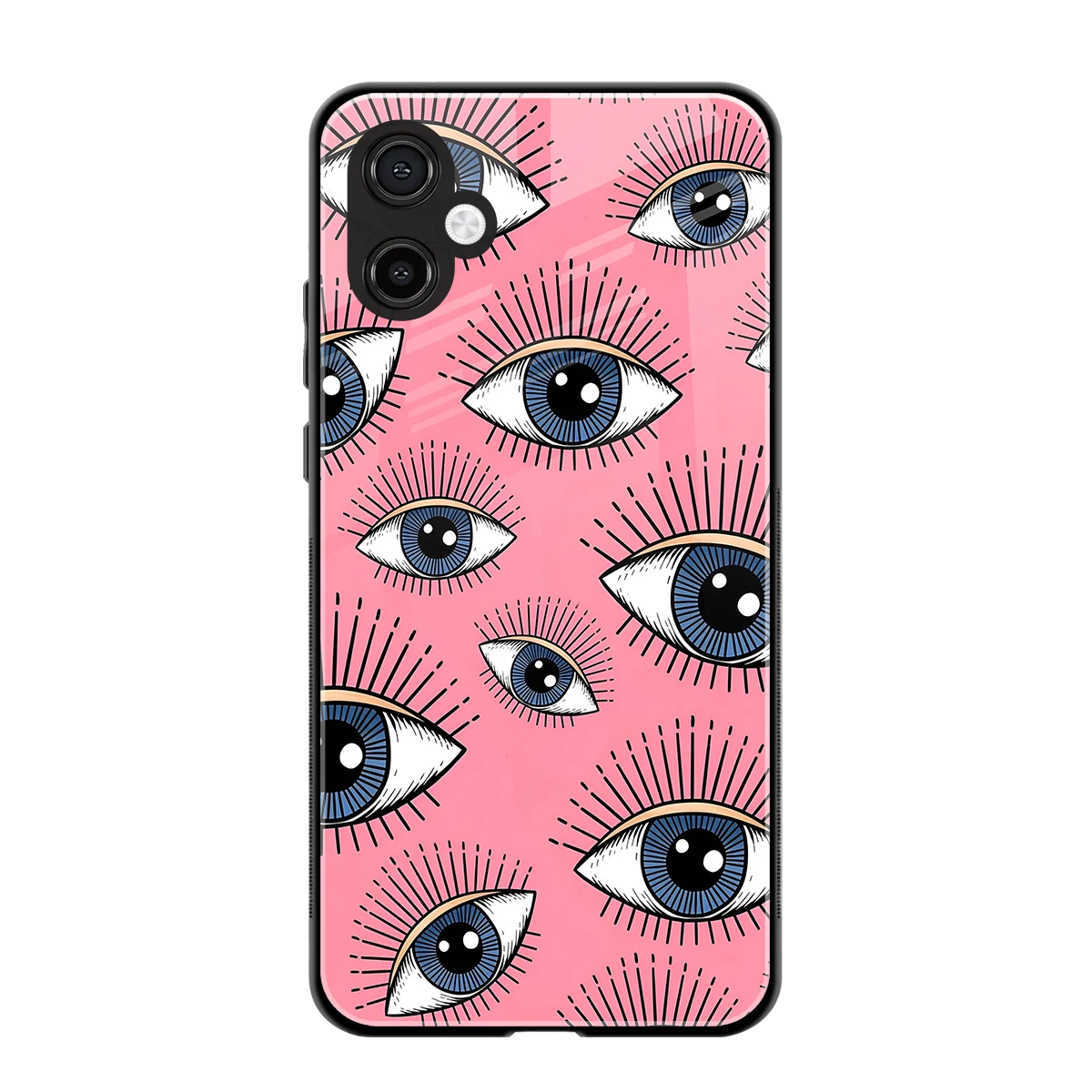 Watchful Soul back phone cover | glass case for samsung galaxy a06 5g