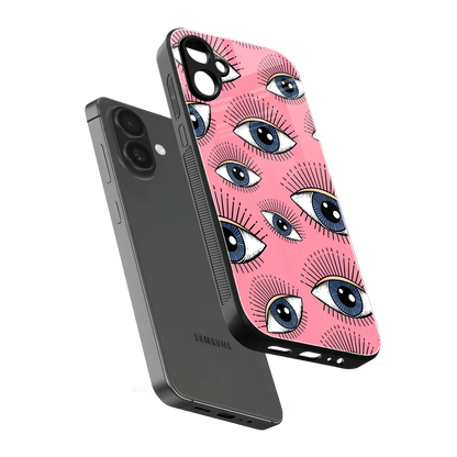 Watchful Soul sleek samsung galaxy a06 5g cover with tempered glass back and TPU edges