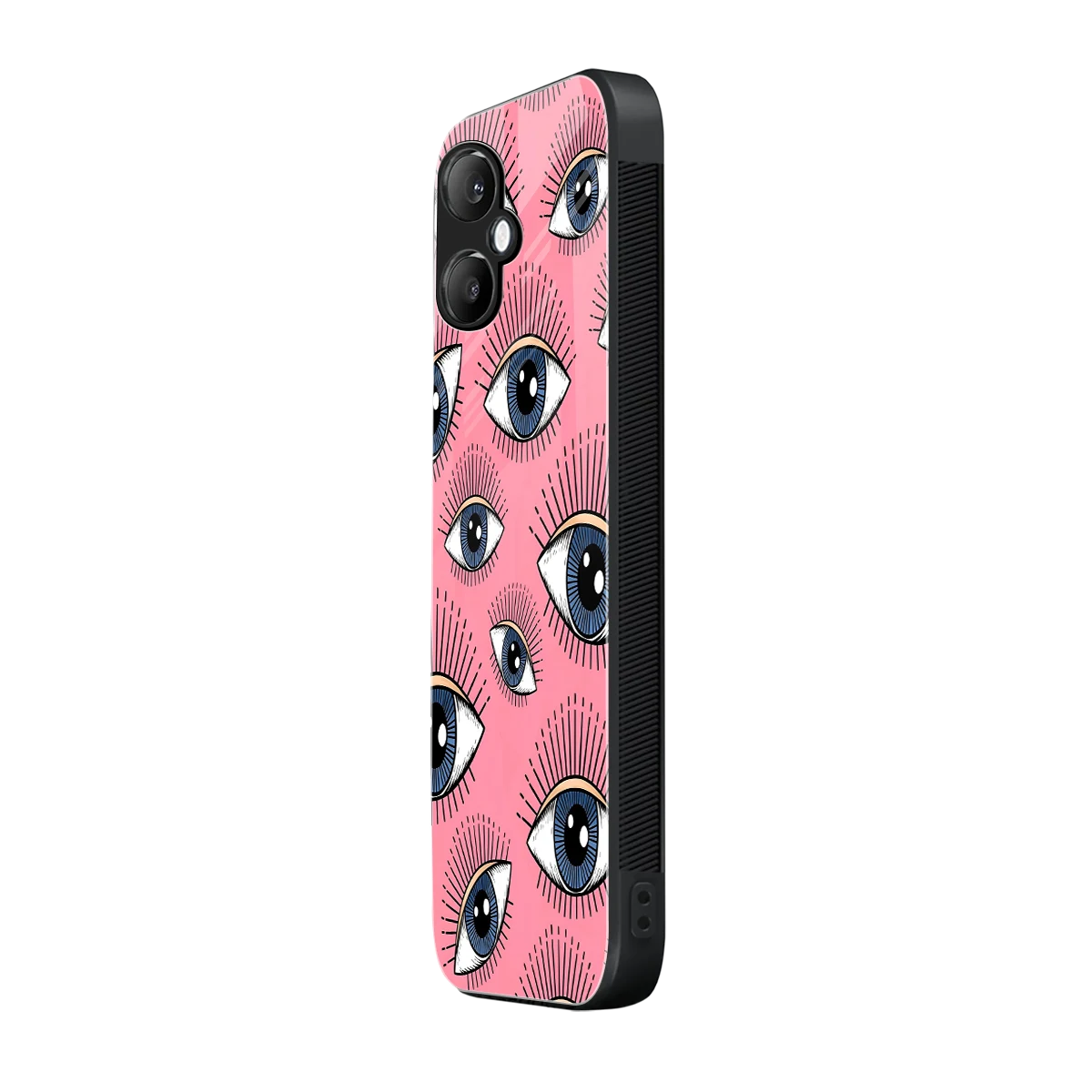 Watchful Soul samsung galaxy a06 5g mobile cover | shockproof glass phone case