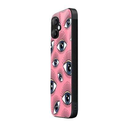 Watchful Soul samsung galaxy a06 5g mobile cover | shockproof glass phone case