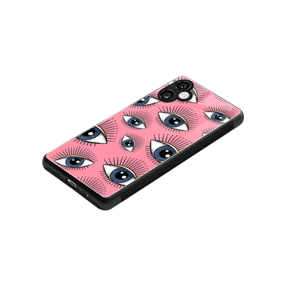 Watchful Soul stylish phone case for samsung galaxy a06 5g | glossy glass and slim fit