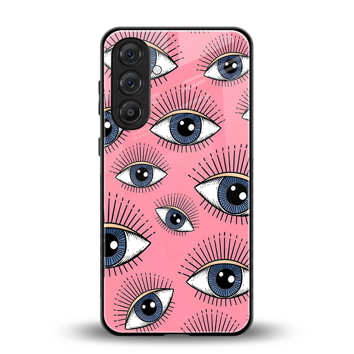 Watchful Soul back phone cover | glass case for samsung galaxy a37 5g