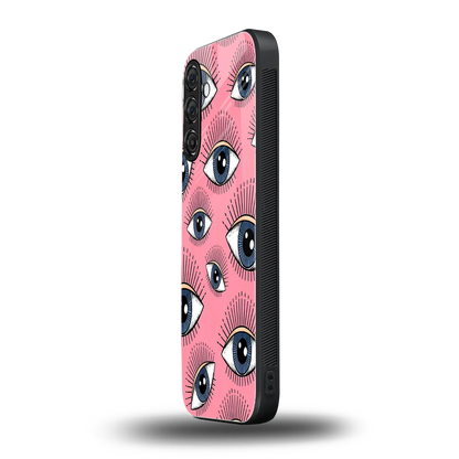 Watchful Soul samsung galaxy a37 5g mobile cover | shockproof glass phone case