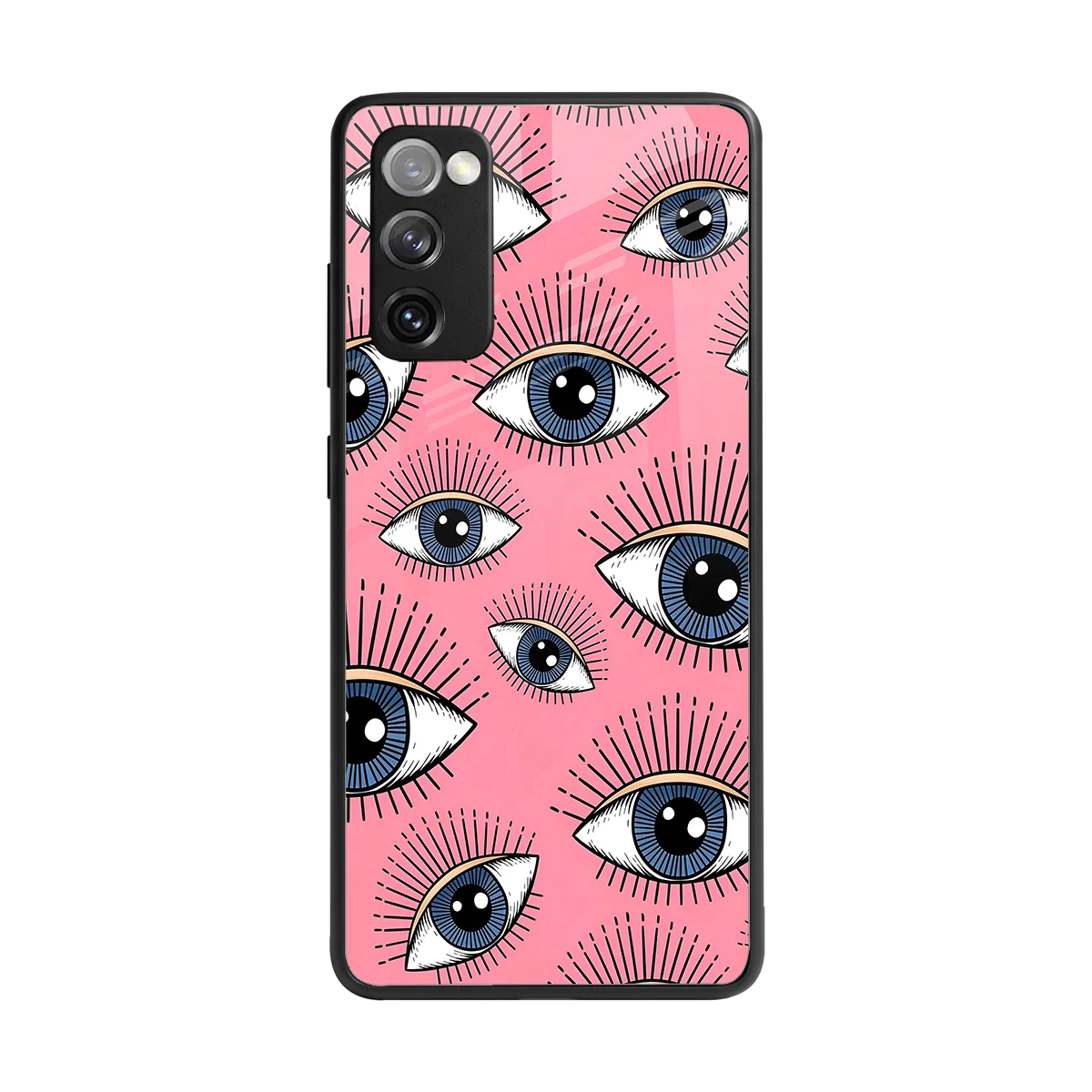 Watchful Soul back phone cover | glass case for samsung galaxy s20 fe