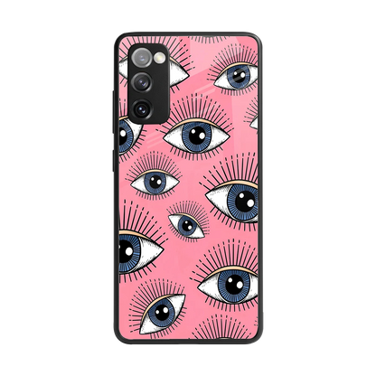 Watchful Soul back phone cover | glass case for samsung galaxy s20 fe