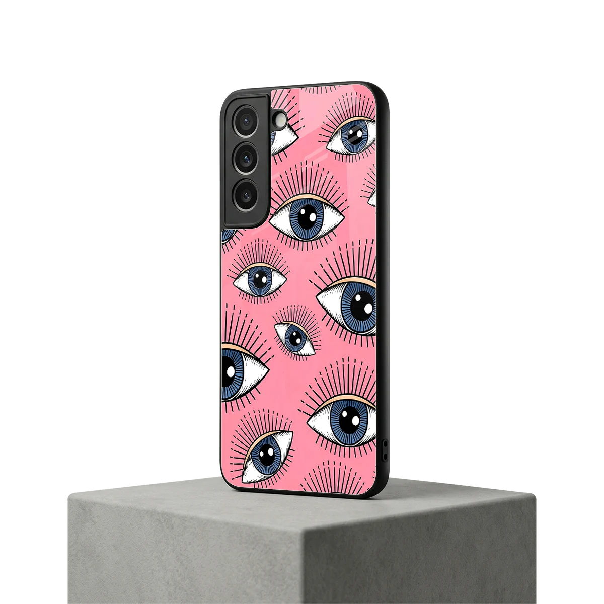 Watchful Soul samsung galaxy s22 mobile cover | shockproof glass phone case