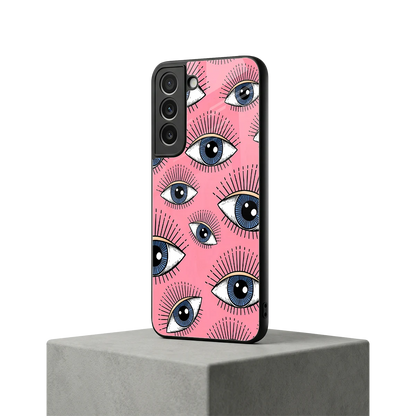 Watchful Soul samsung galaxy s22 mobile cover | shockproof glass phone case