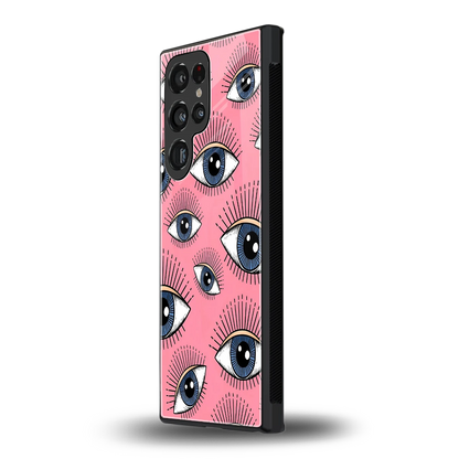Watchful Soul samsung galaxy s24 ultra mobile cover | shockproof glass phone case
