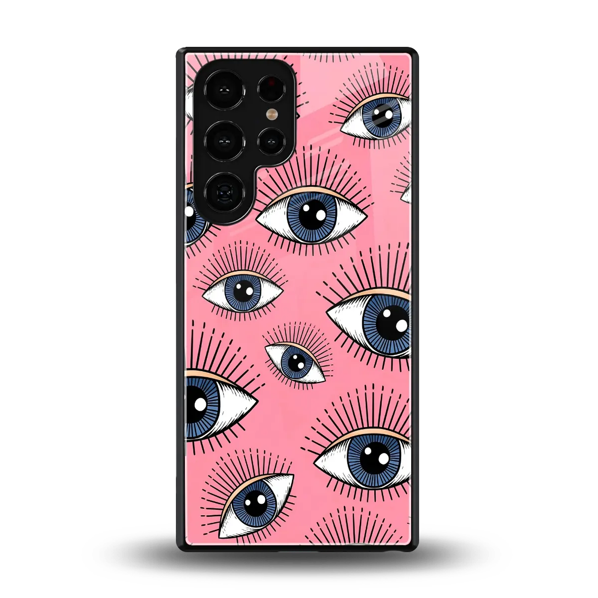Watchful Soul back phone cover | glass case for samsung galaxy s25 ultra
