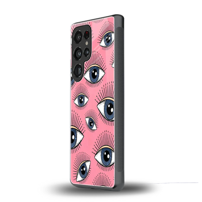 Watchful Soul samsung galaxy s25 ultra mobile cover | shockproof glass phone case