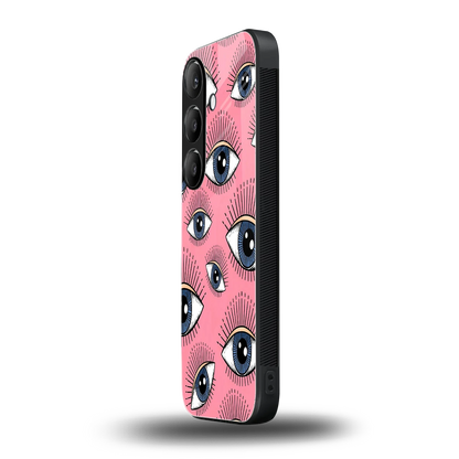Watchful Soul samsung galaxy s24 mobile cover | shockproof glass phone case