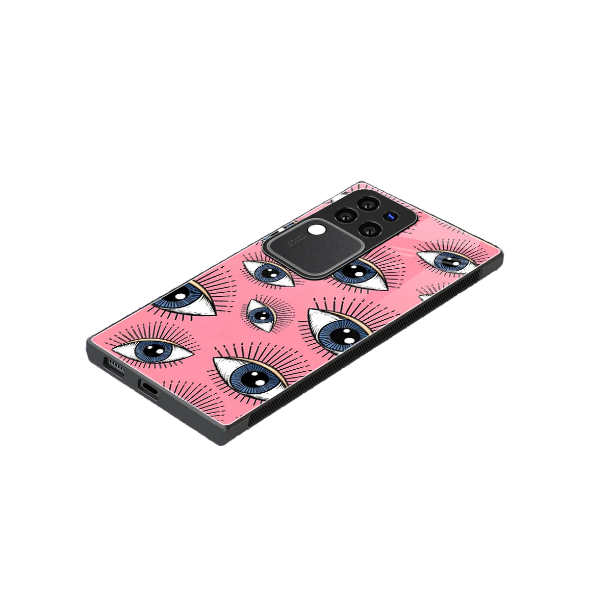 Watchful Soul stylish phone case forvivo v30 pro | glossy glass and slim fit