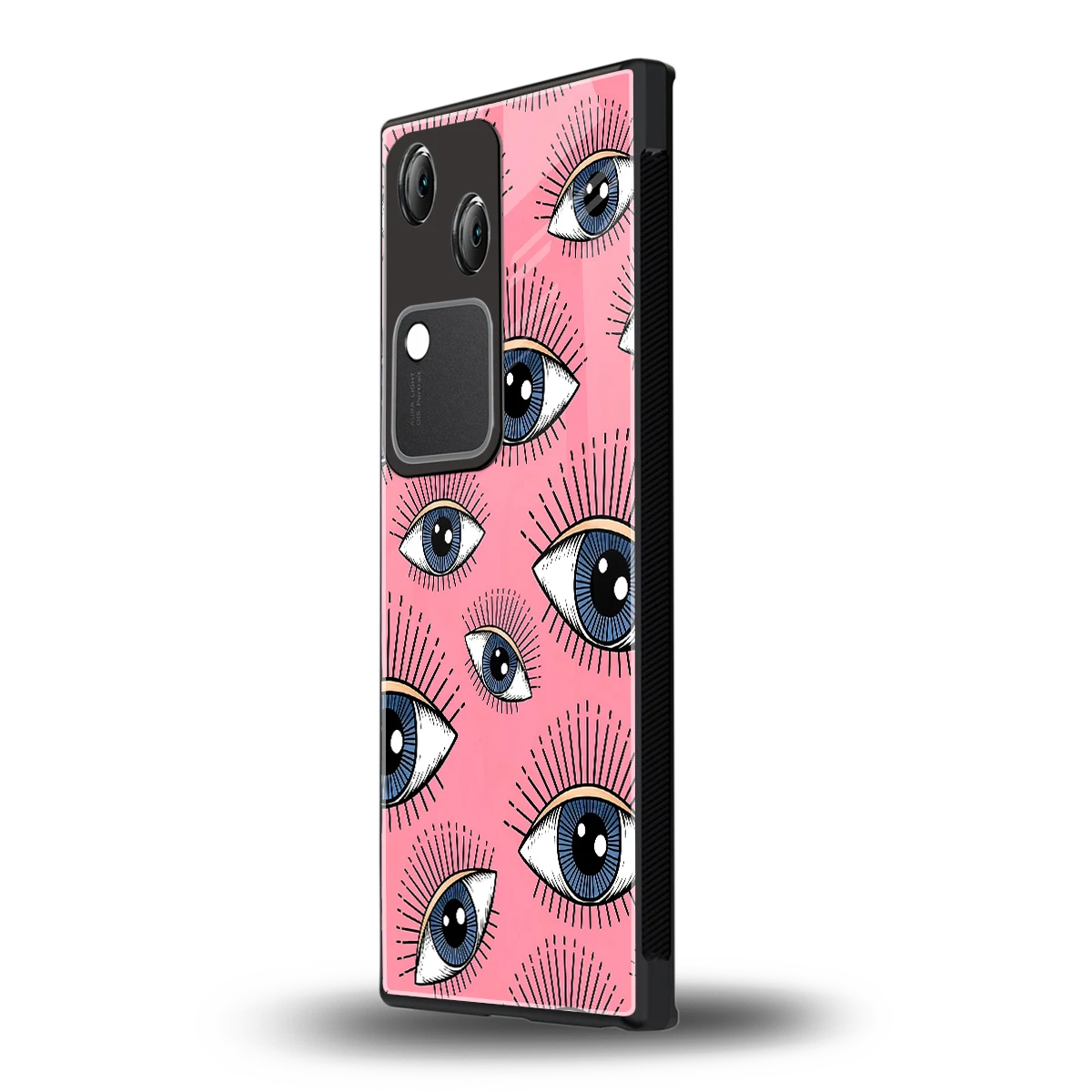Watchful Soul vivo v30 mobile cover | shockproof glass phone case