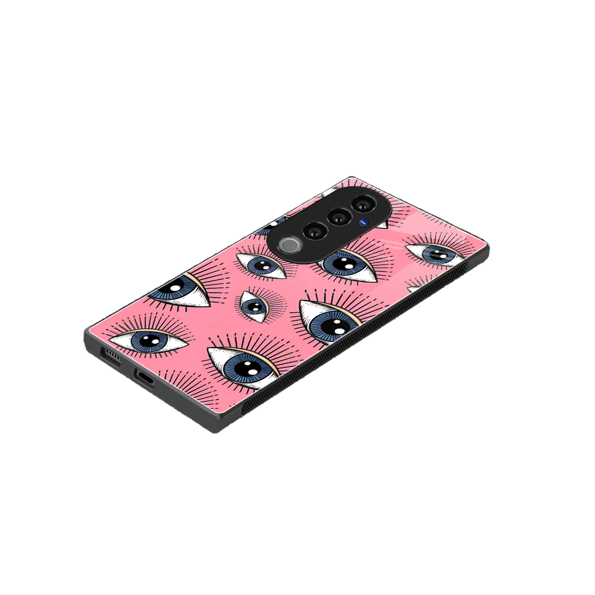 Watchful Soul stylish phone case for vivo v40 pro | glossy glass and slim fit